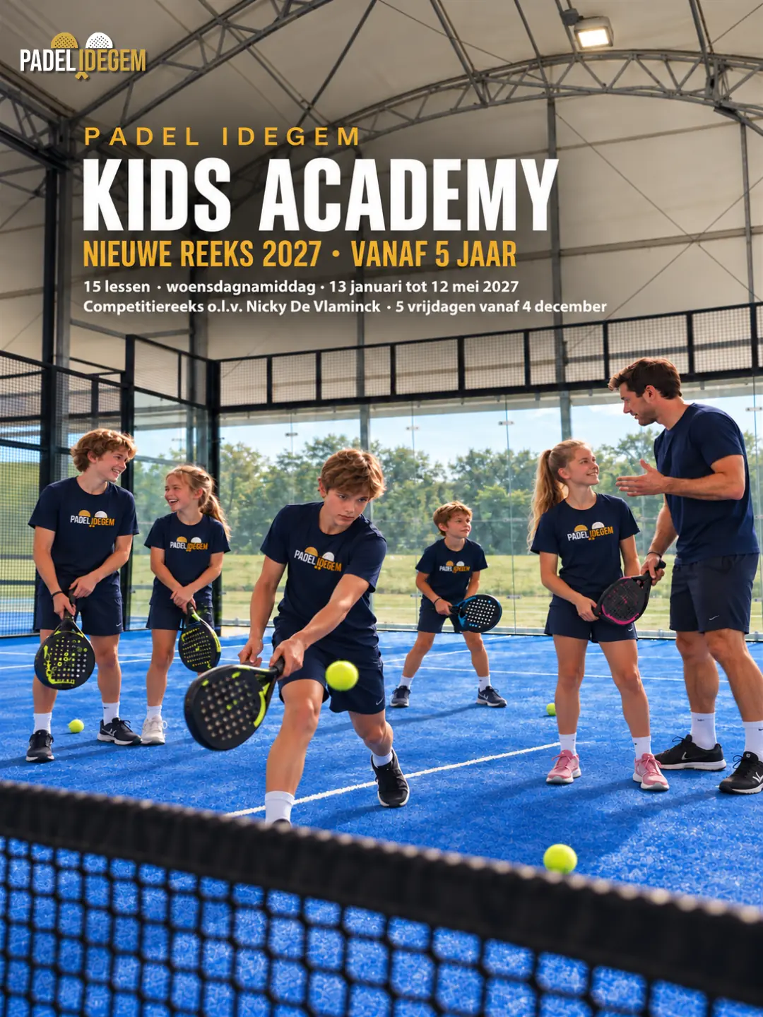 Kids Academy Padel Idegem